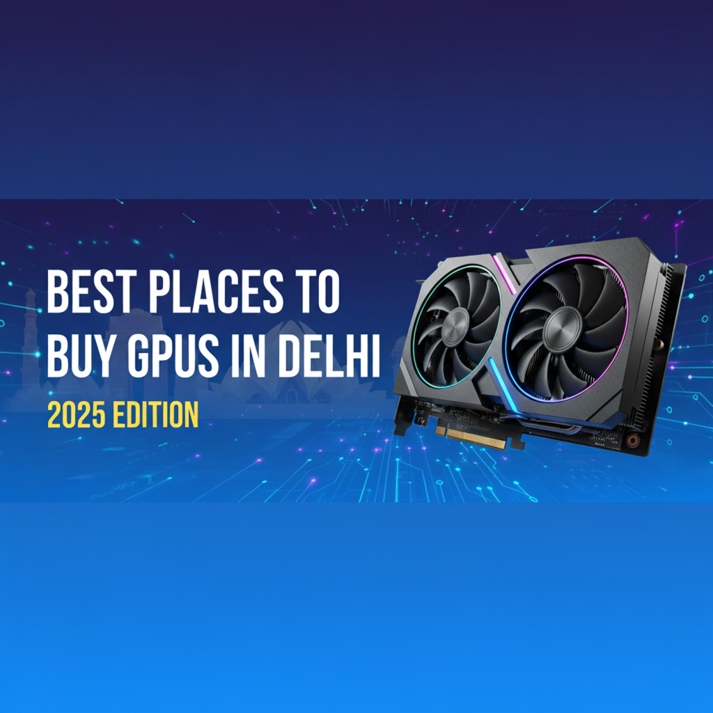 Best Places to Buy GPUs in Delhi 2025 Edition