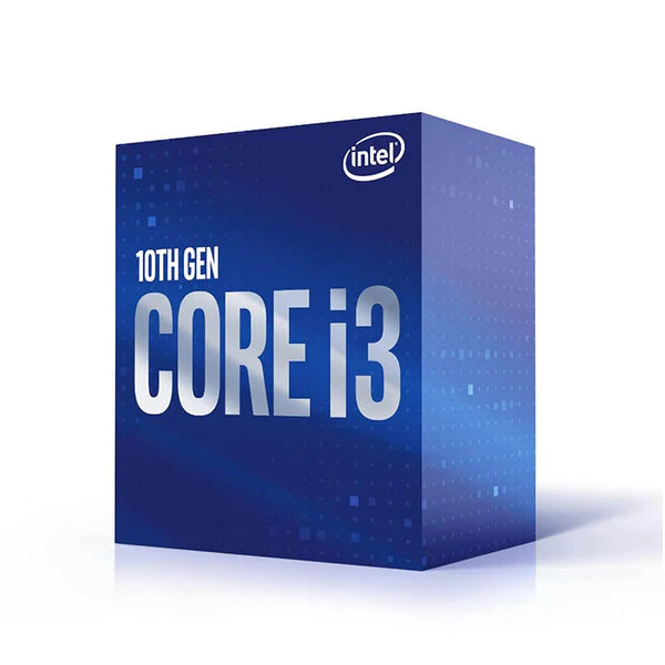 Intel Core I3-10100 Processor 10th Gen LGA-1200 | 14 nm | 4 Cores up to 4.3 GHz | Intel UHD Graphics 630 | 65W TDP | DDR4-2666 Memory Support