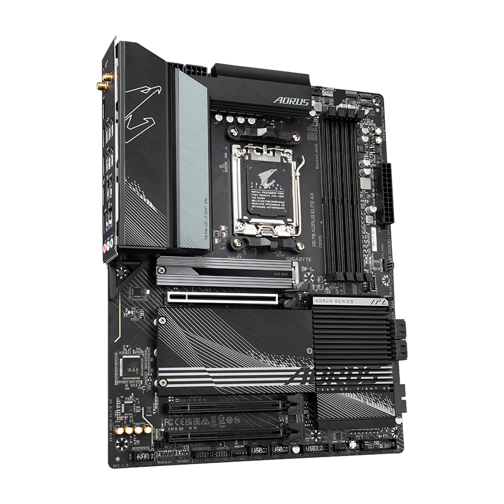 Gigabyte X670 AORUS ELITE AX DDR5 AM5 ATX Motherboard