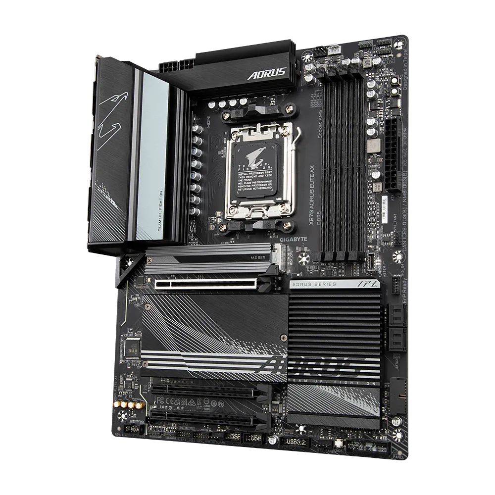 Gigabyte X670 AORUS ELITE AX DDR5 AM5 ATX Motherboard