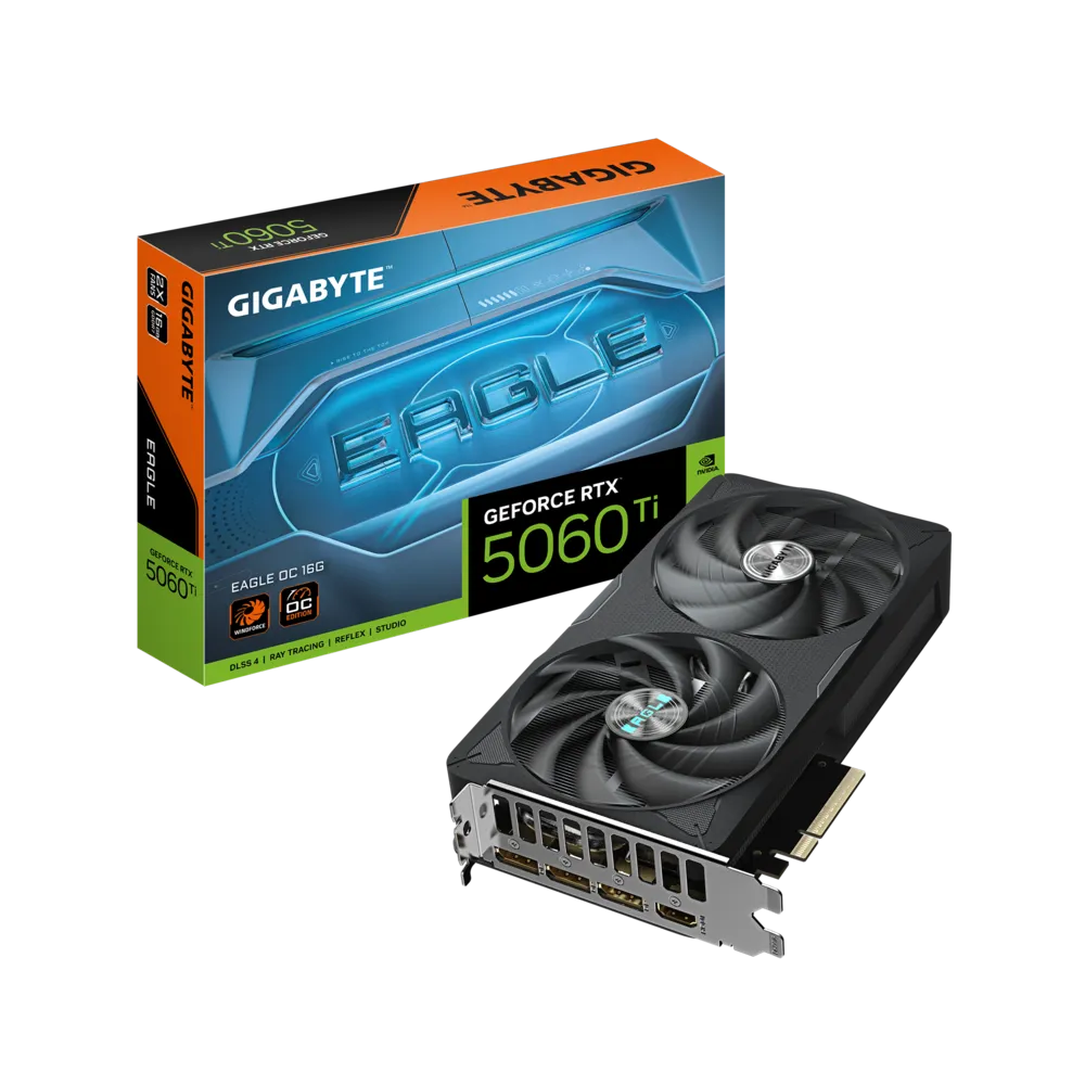 Gigabyte GeForce RTX™ 5060 Ti EAGLE OC 16GB GDDR7 Graphics Card - | Buy Online at Shwetha Computers