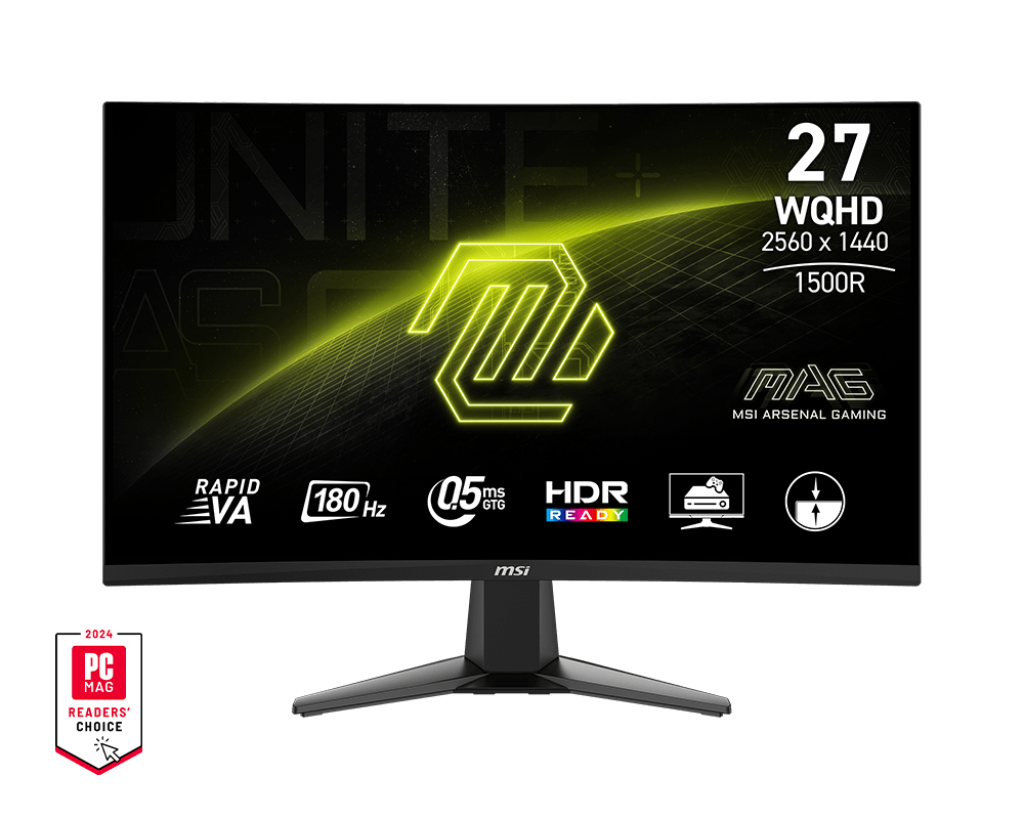 MSI MAG 27CQ6F Rapid 27" WQHD, Gaming Monitor