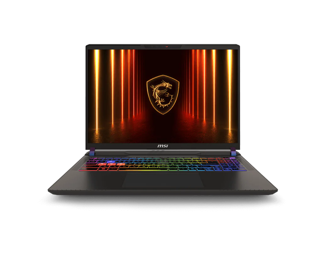 MSI Vector 16HXAI Gaming Laptop Intel Core Ultra 9 275HX Processor, NVIDIA GeForce RTX 5080, 8x2GB, 2TB SSD, 16" QHD+, 16 HX AI A2XWIG-442IN - | Buy Online at Shwetha Computers
