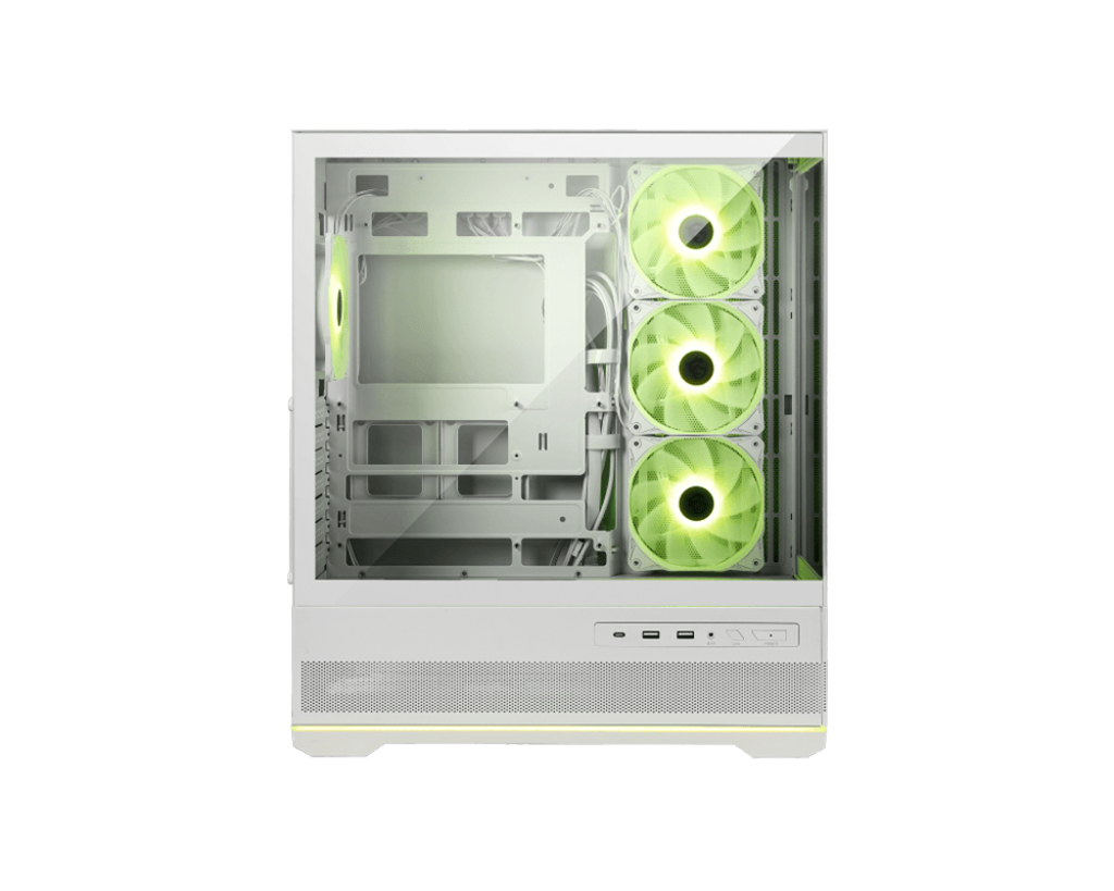 MSI MAG Pano 110R PZ ARGB White ATX Mid Tower Case