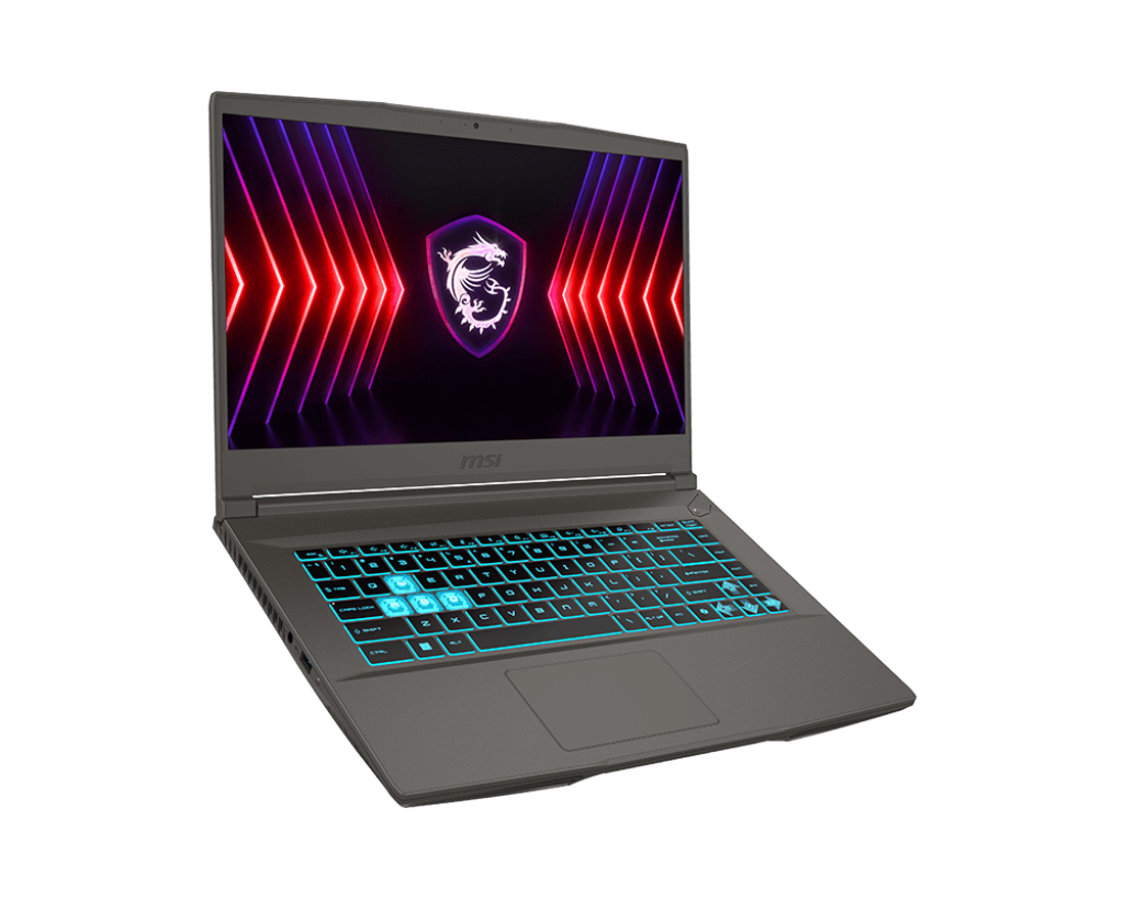 MSI Thin 15 Gaming Laptop 12th Gen Intel Core i5-12450H processor, RTX 4050-6GB, 16GB, 1TB SSD, 15.6" FHD, B12VE-2088IN