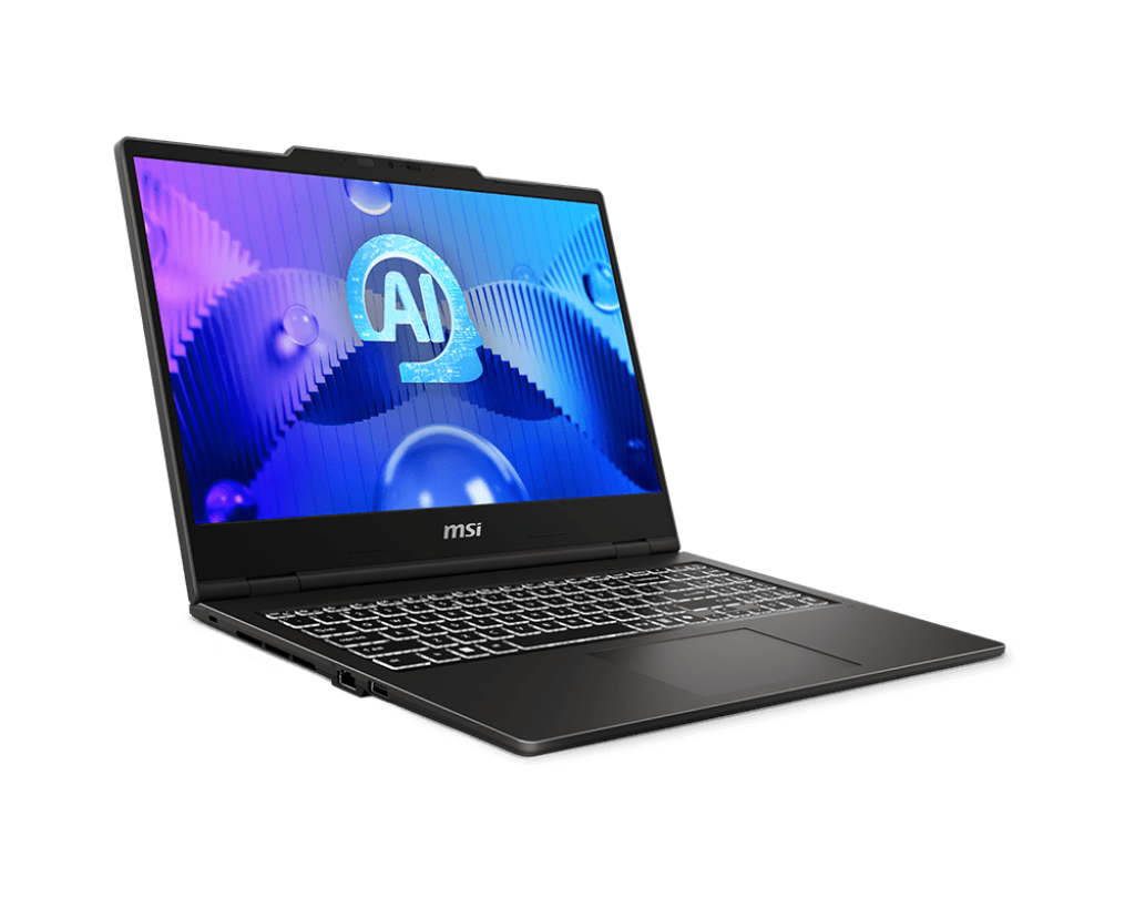 MSI Venture 15 AI, Intel Core Ultra 5 processor 125H, Intel Arc graphics, 8GB*2, 512GB SSD, 15.6