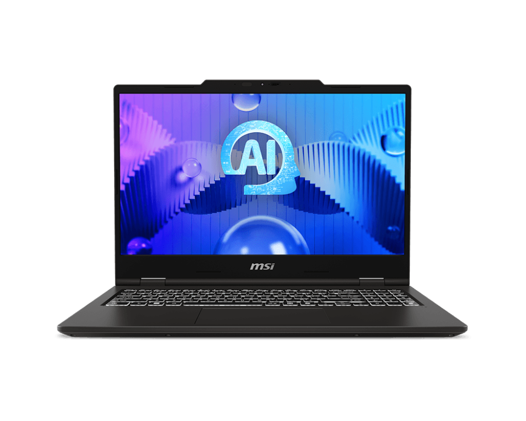 MSI Venture 15 AI, Intel Core Ultra 5 processor 125H, Intel Arc graphics, 8GB*2, 512GB SSD, 15.6
