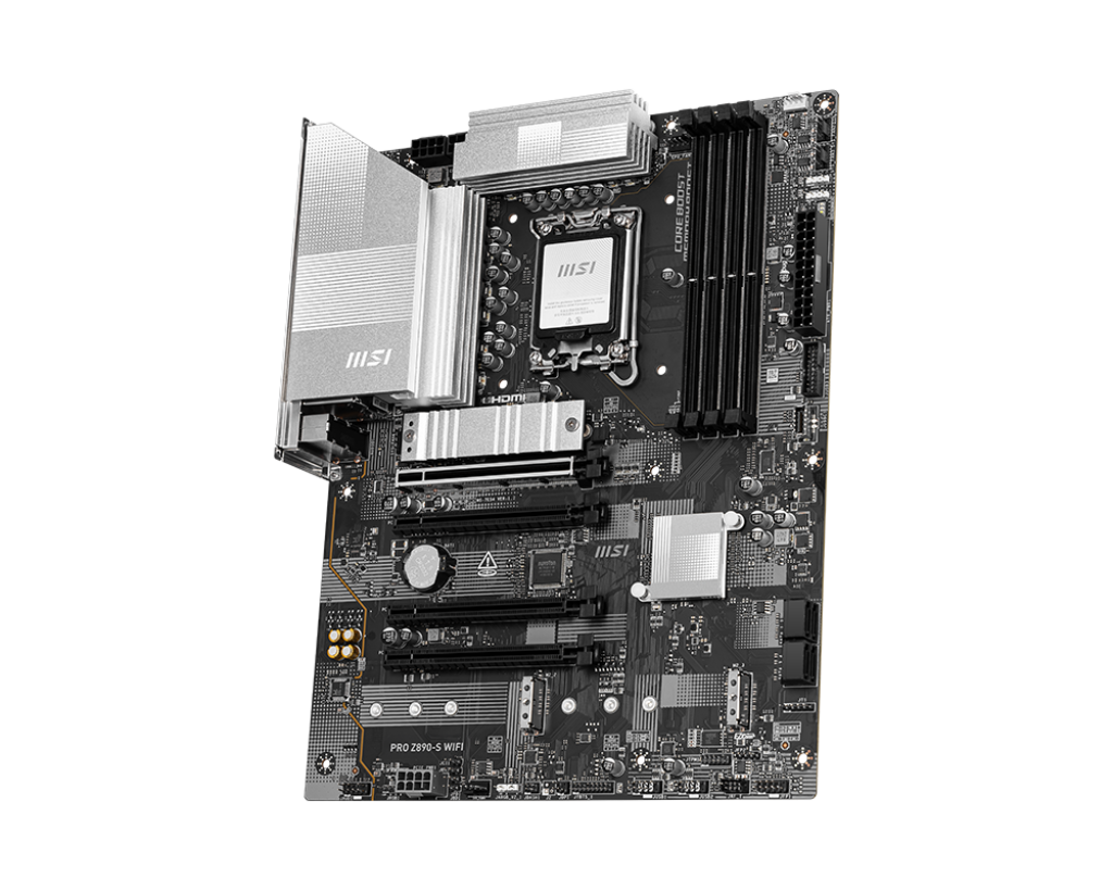 MSI PRO Z890-S WIFI, Thunderbolt 4, DDR5, PCIe 5.0 M.2 Motherboard