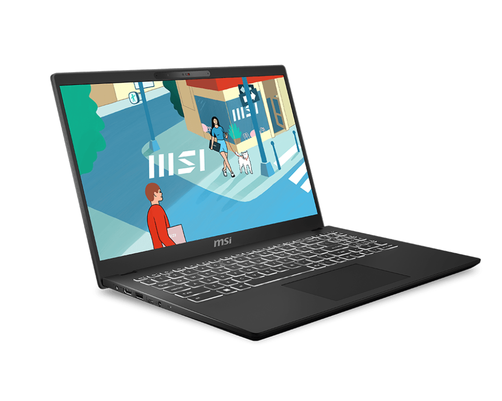 MSI Modern 15 ,13th Gen Intel Core i5-13420H processor, Intel UHD Graphics,8GB*2 , 512GB SSD, 15.6" FHD , 15 H C13M-081IN - | Buy Online at Shwetha Computers