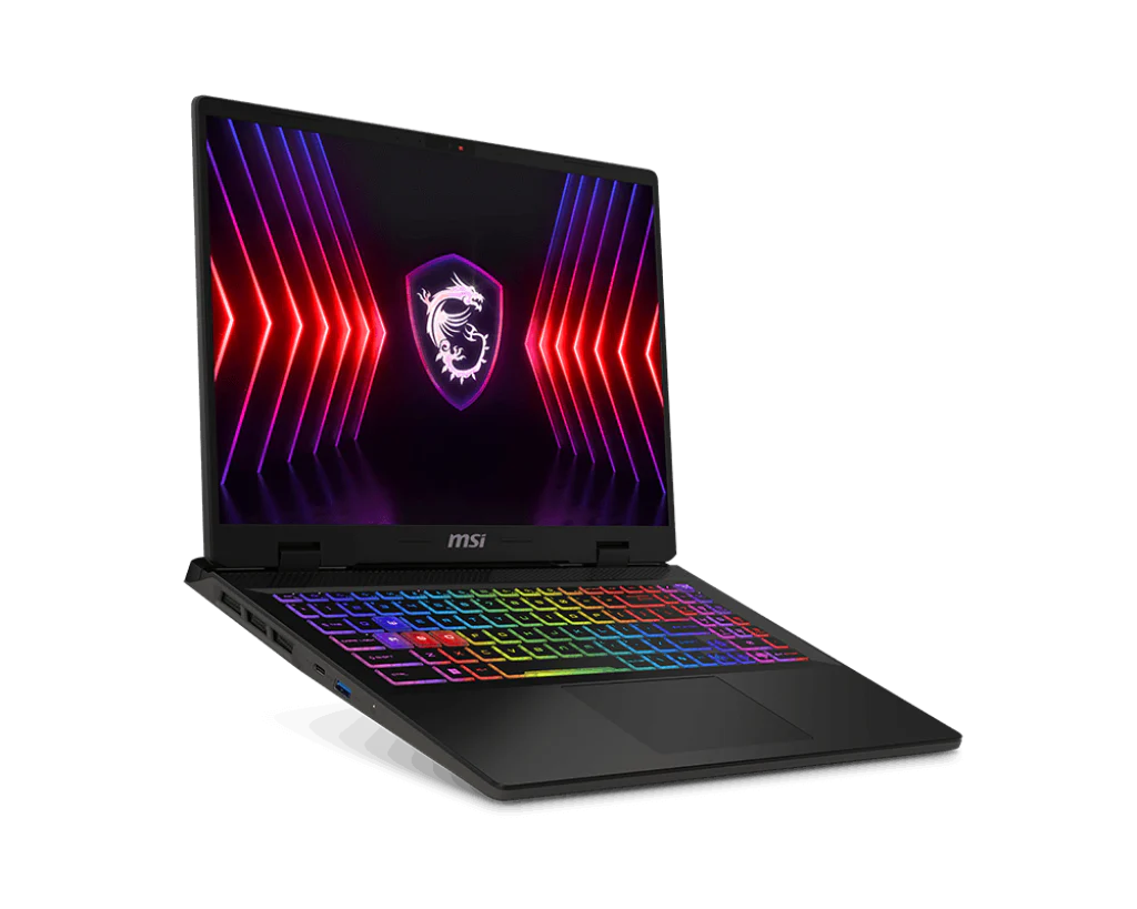 MSI Sword 16 HX Gaming Laptop Intel Core i9-14900HX processor, RTX 4060, 8x2GB, 1TB SSD, 16