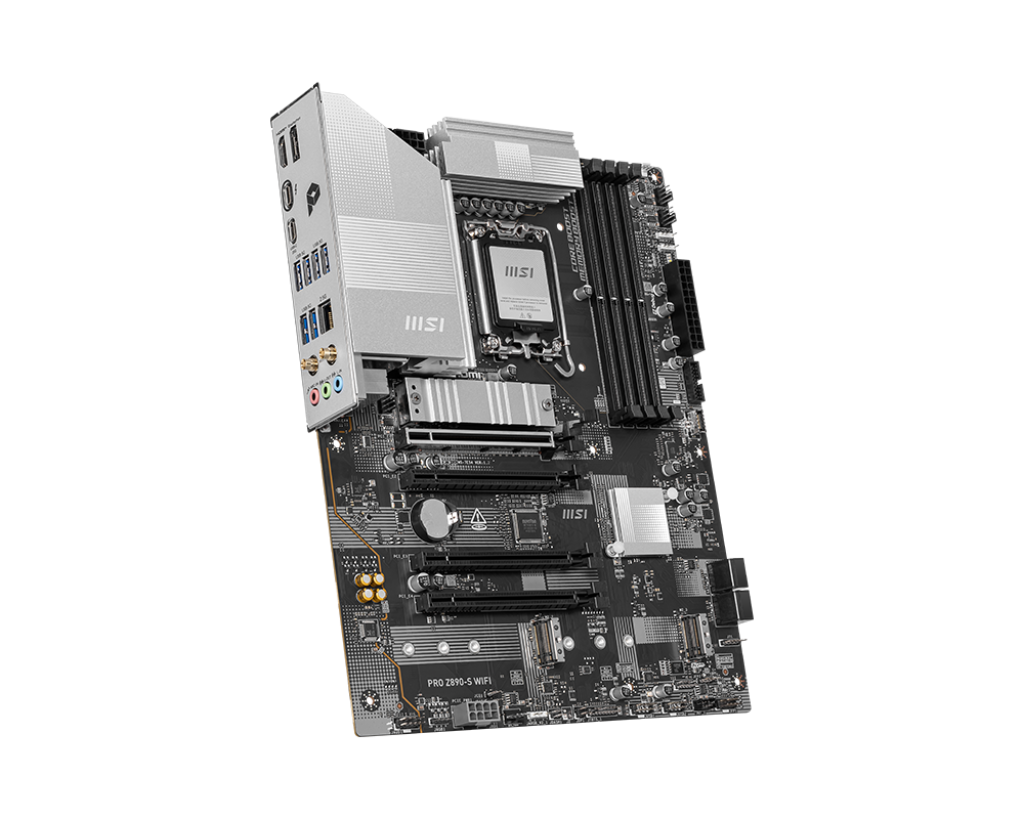 MSI PRO Z890-S WIFI, Thunderbolt 4, DDR5, PCIe 5.0 M.2 Motherboard