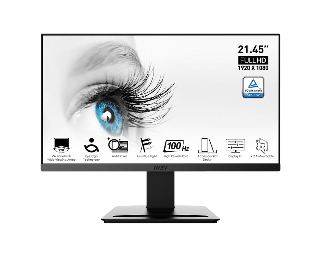 MSI 21.45" Full HD 100Hz Monitor with 1ms Response Time