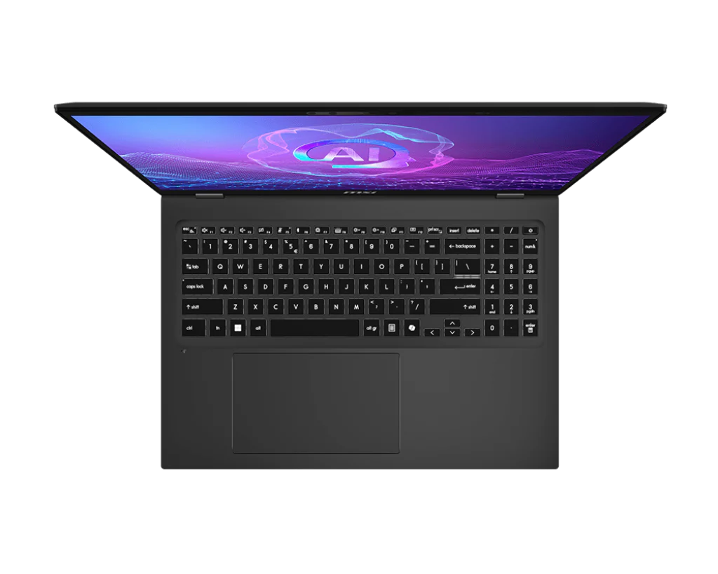 MSI Prestige 16 AI Evo Gaming Laptop Intel Core Ultra 9 285H Processor, Intel Arc Graphics, 32GB, 1TB SSD, 16