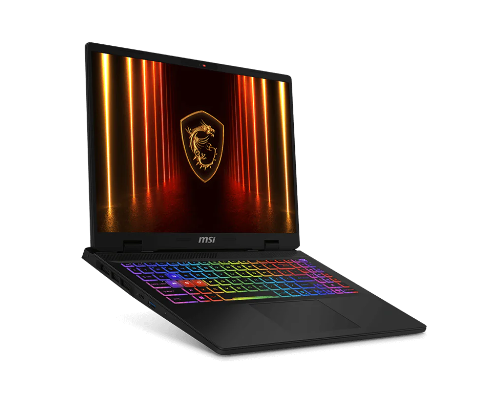 MSI Crosshair A16 HX Gaming Laptop AMD Ryzen 9 8940HX Processor, NVIDIA GeForce RTX 5060, 8x2GB, 1TB SSD, 16" QHD+, A16 HX D8WFKG-035IN - | Buy Online at Shwetha Computers