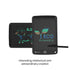 PORTRONICS Ruffpad 8.5M Multicolor LCD Writing Pad | Multicolor LCD | One-Tap Erase | 8,5 Inches Screen | Smart Lock