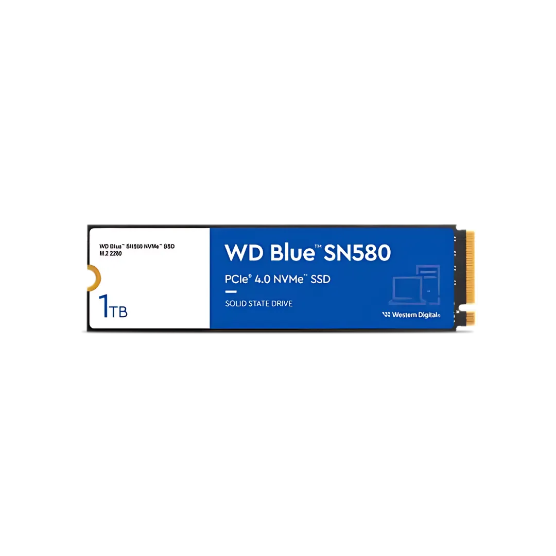 Western Digital Blue SN580 1TB M.2 NVMe Gen4 Internal SSD