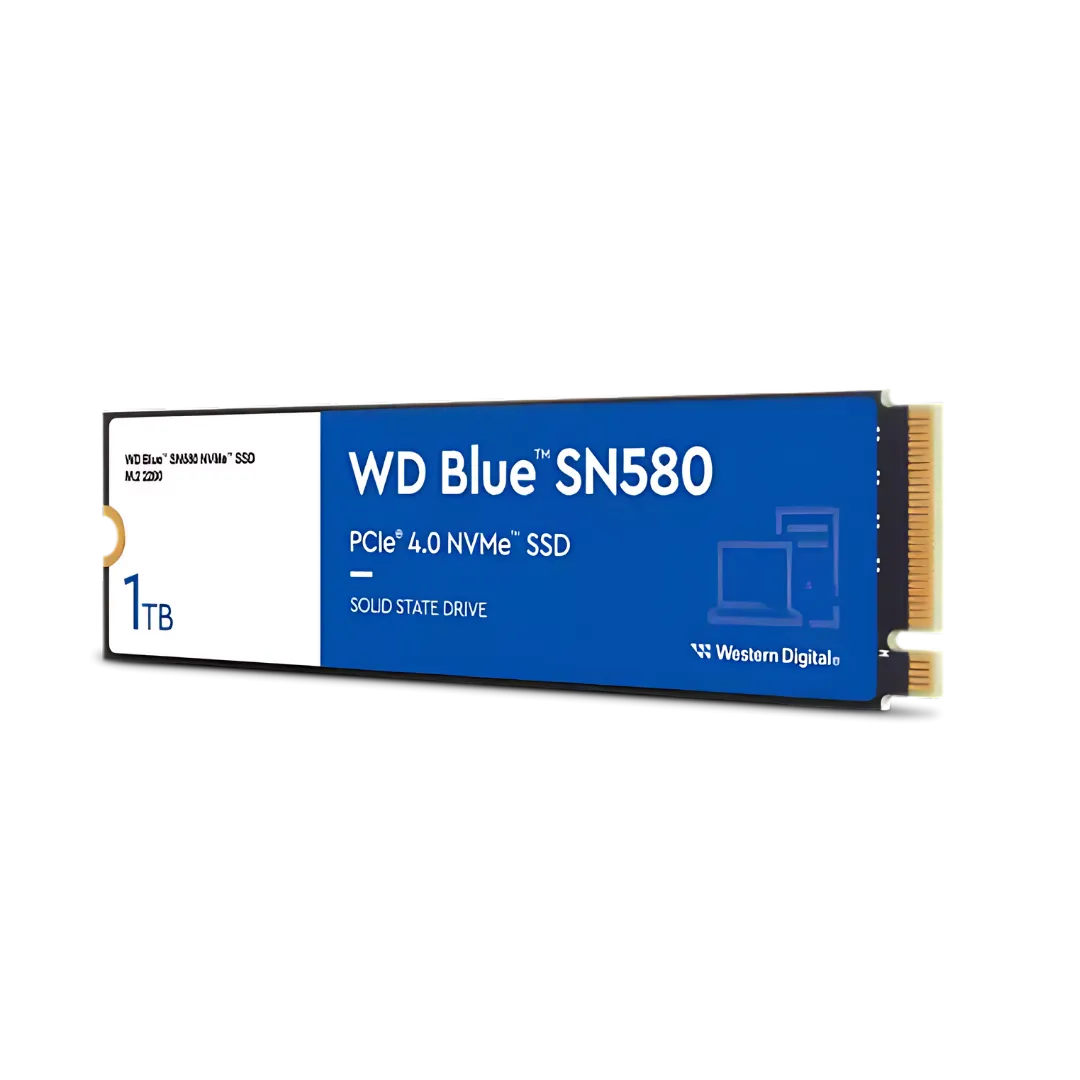 Western Digital Blue SN580 1TB M.2 NVMe Gen4 Internal SSD