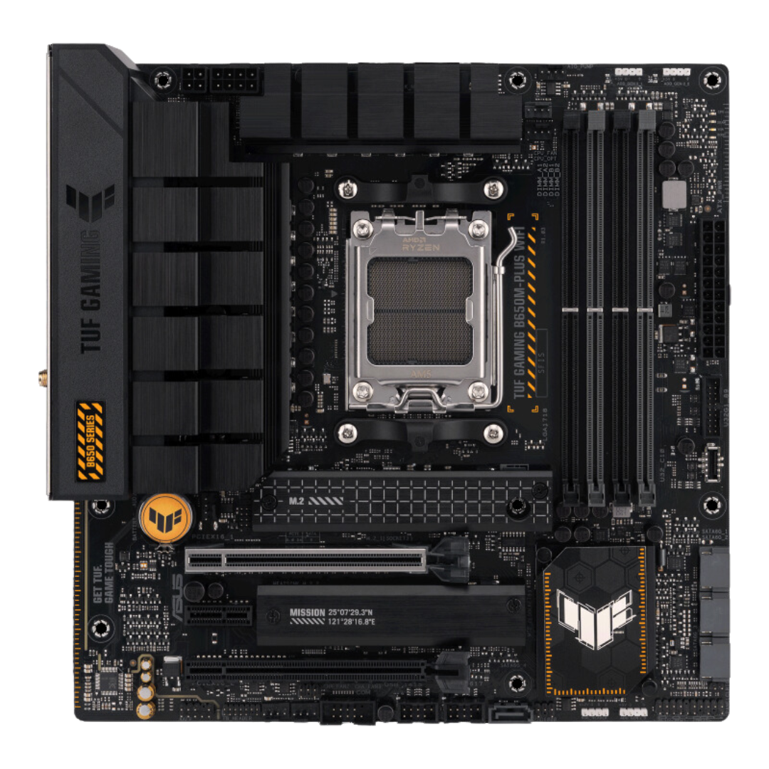 ASUS TUF Gaming B650M Plus WIFI Micro-ATX Motherboard with AMD Ryzen™ Support