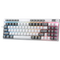 Redragon Magicwand SE K655 75% Wired Mechanical Keyboard White and Grey (Quiet Linear Red Switch)