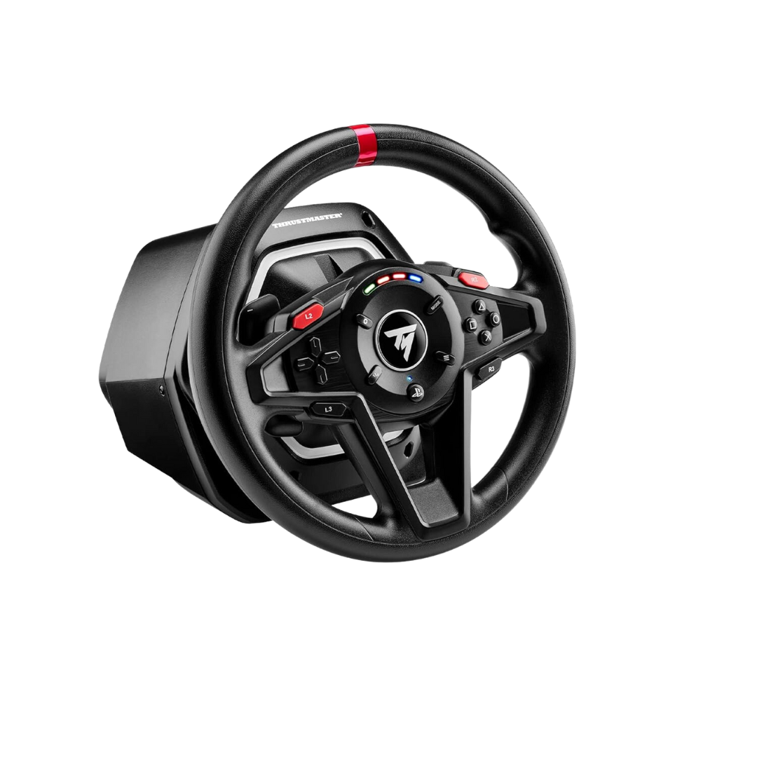 Thrustmaster T128 Force Feedback Racing Wheel with Magnetic Pedals - 10.2" Width - 11.8" Depth - 11.0" Height - 9.0 lb Weight