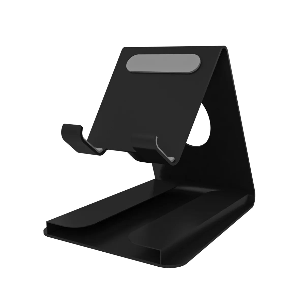 PORTRONICS Modesk 4 Universal Mobile Stand with Card & Pen Holder | Anti-Skid | card&Pen Holder | Stainless Steel | Lightweight design