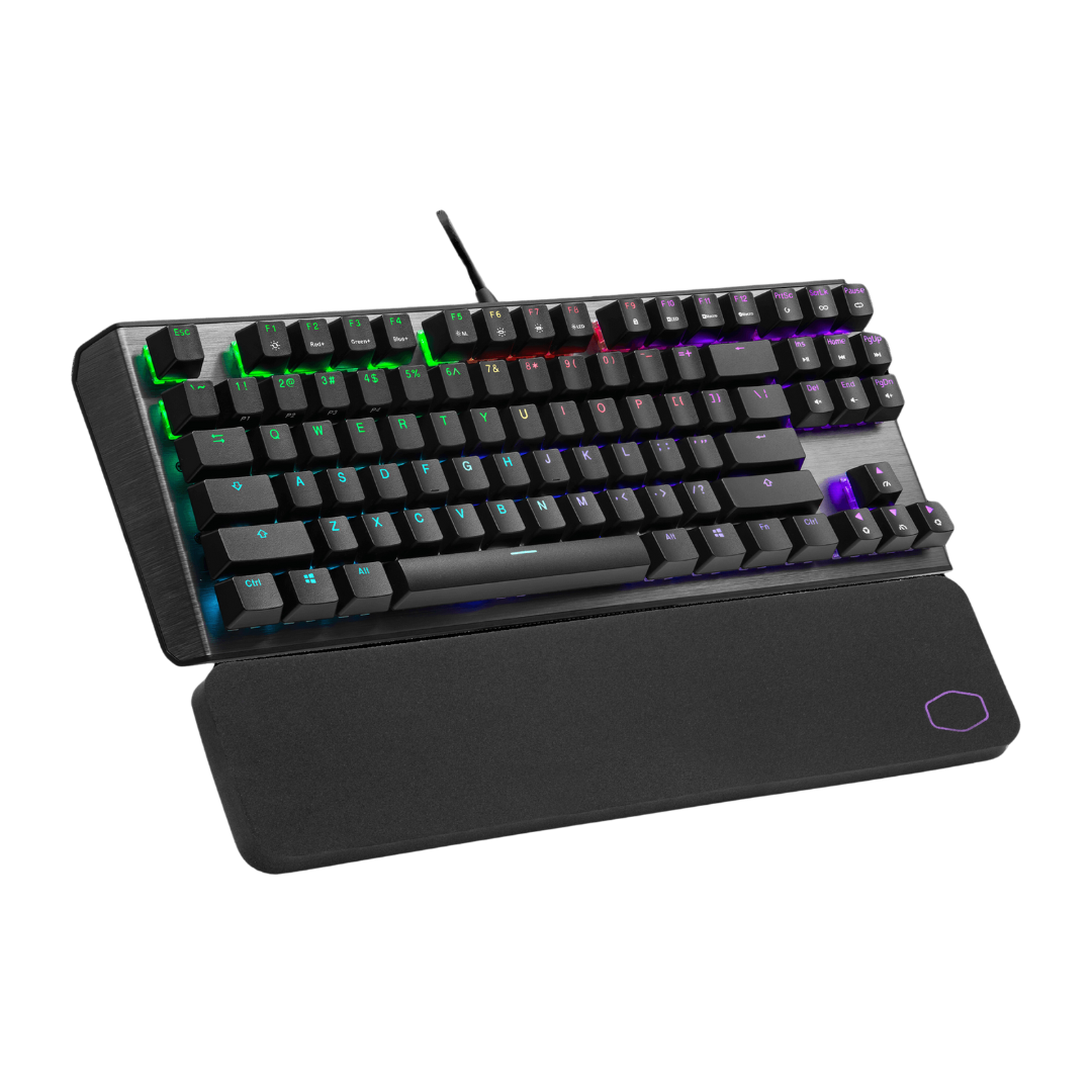 Cooler Master CK530 V2 Tenkeyless Mechanical Keyboard RGB Red/Blue/Brown Switch 1000Hz 1ms 32bit Cortex M3 512KB 2-Year Warranty