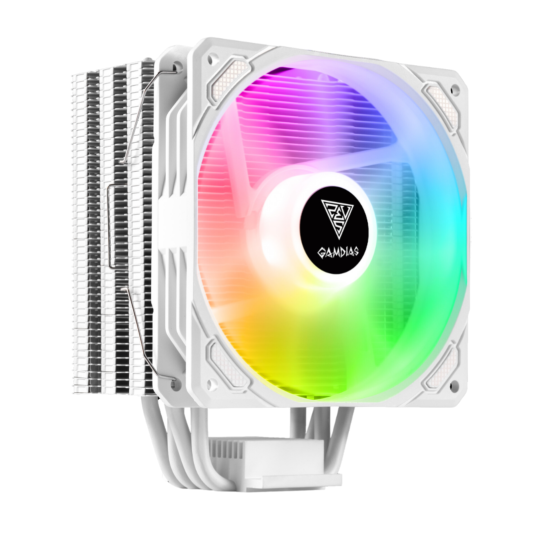 Gamdias Boreas E1-410 LITE White CPU ARGB Air Cooler