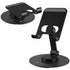 PORTRONICS Mobot 4 360*Degree Universal Mobile Holder | 2 Way Adjustable | 4-6.5 Inch Compatible Device | Aluminium Body| Portable & Foldable