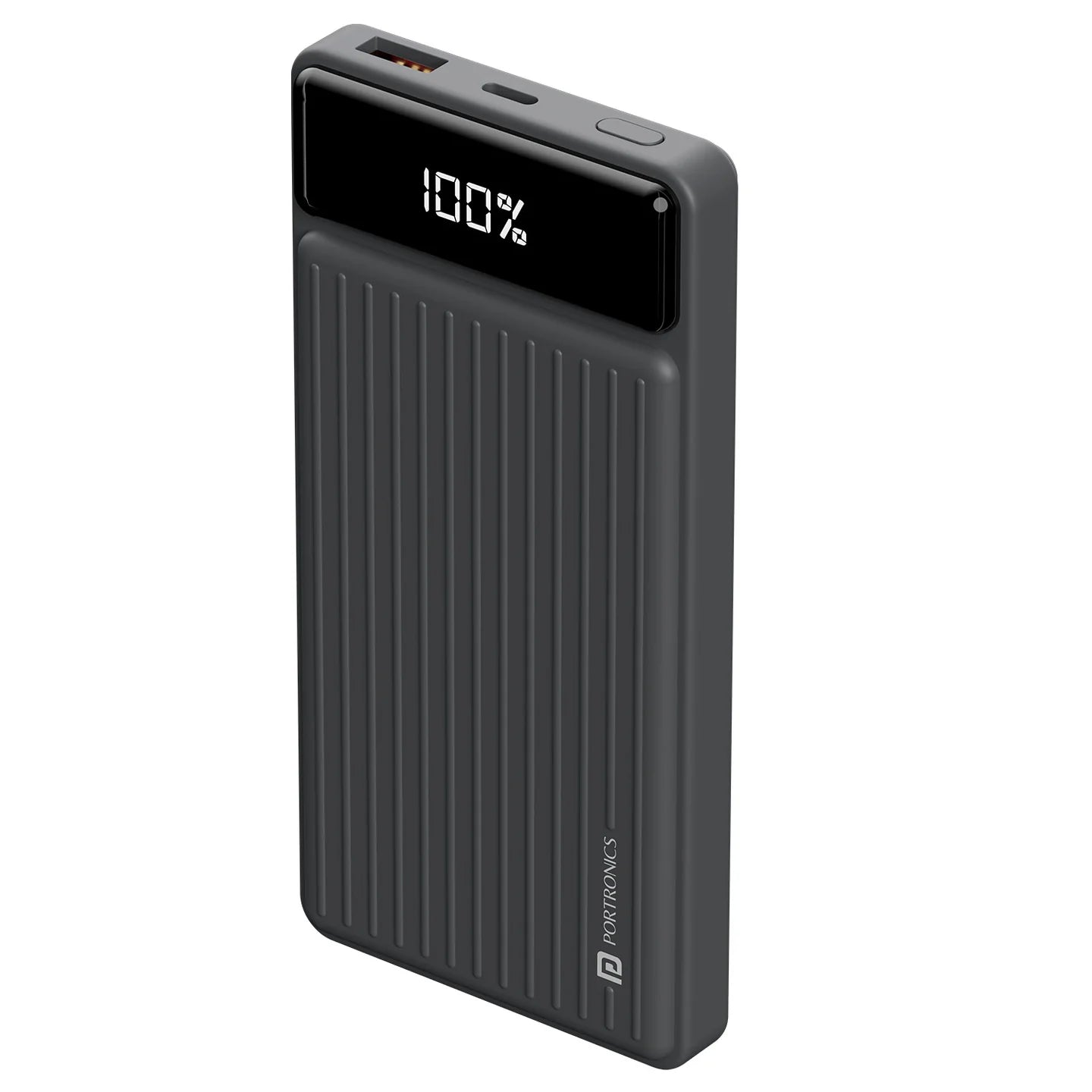 PORTRONICS Luxcell B Powerbank 10000 mAH | BIS Certified | Compact |Dual Port