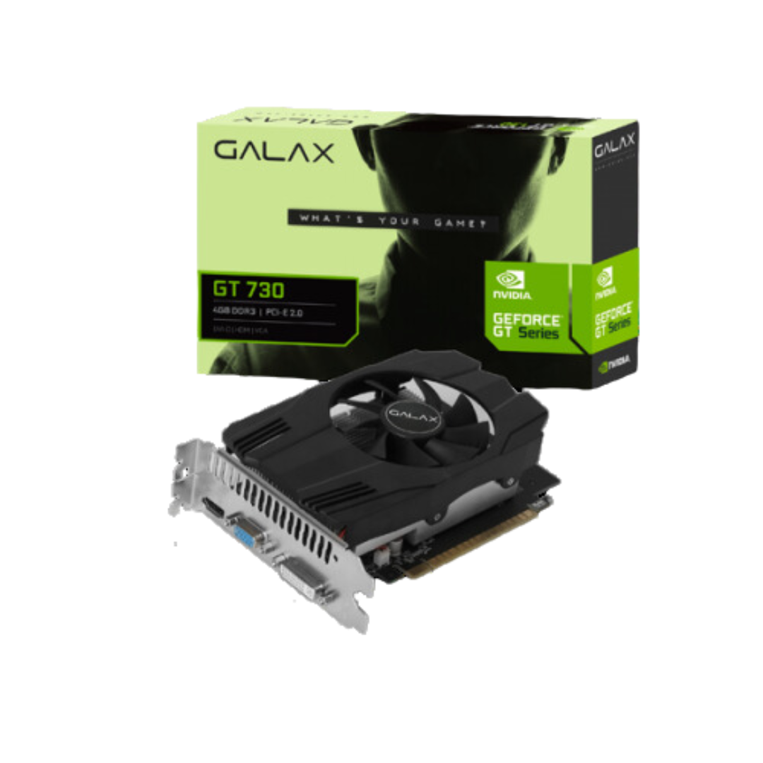 Galax GEFORCE GT 730 4GB DDR3 HDMI/DVI/VGA Graphic Card