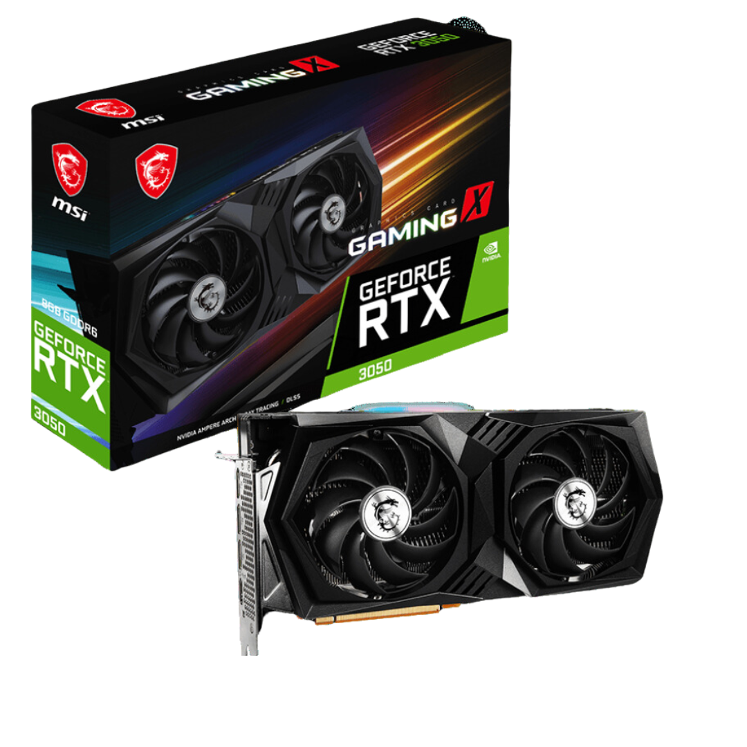 MSI GeForce RTX 3050 Gaming X 8G 8GB GDDR6 Graphics Card