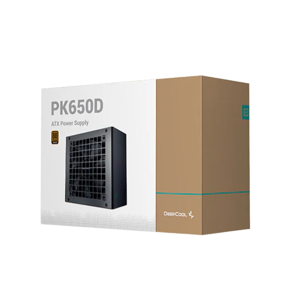 DeepCool 650W Power Supply with 80PLUS Bronze Certification
