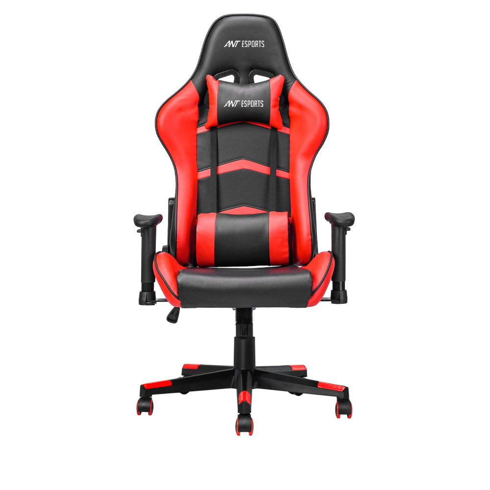 Ant Esports 9077 Adjustable Ergonomic Gaming Chair (Black & Red) - | Buy Online at Shwetha Computers