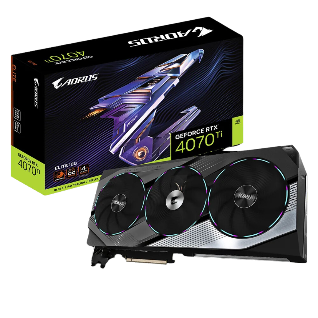 Gigabyte 4070 TI Aorus Elite 12GB GDDR6X Graphics Card