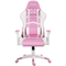 Ant Esports 9077 Adjustable Ergonomic Gaming Chair (White & Pink)