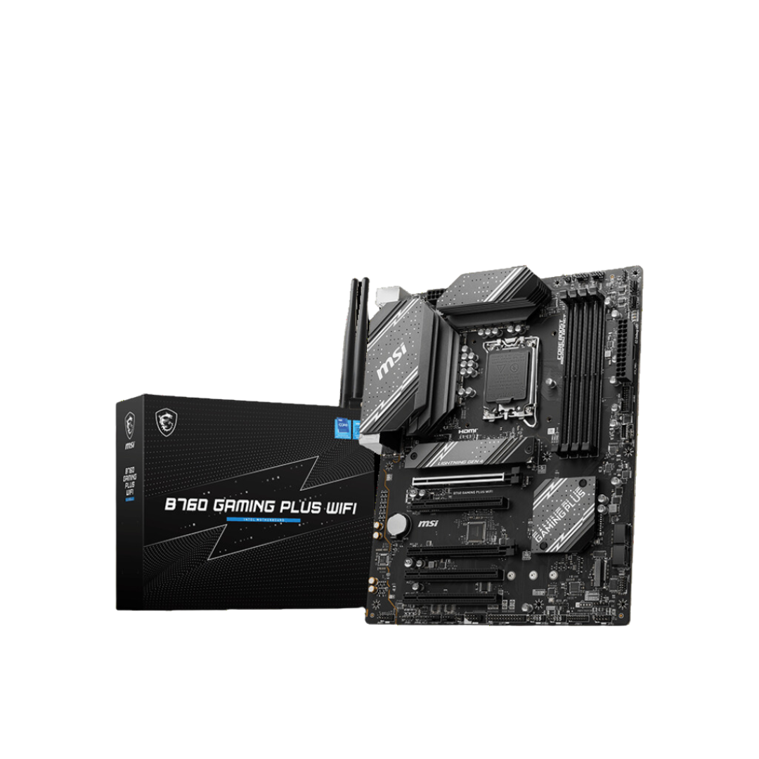 MSI B760 GAMING PLUS WIFI LGA 1700 DDR5 ATX Motherboard