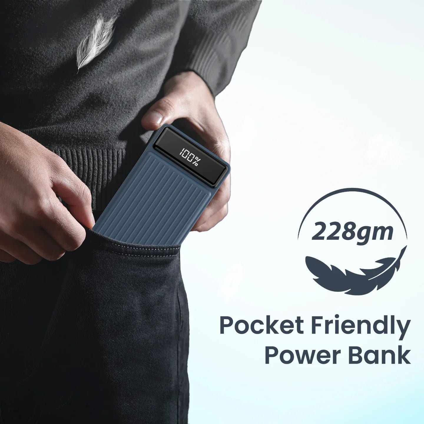 PORTRONICS Luxcell B Powerbank 10000 mAH | BIS Certified | Compact |Dual Port - | Buy Online at Shwetha Computers