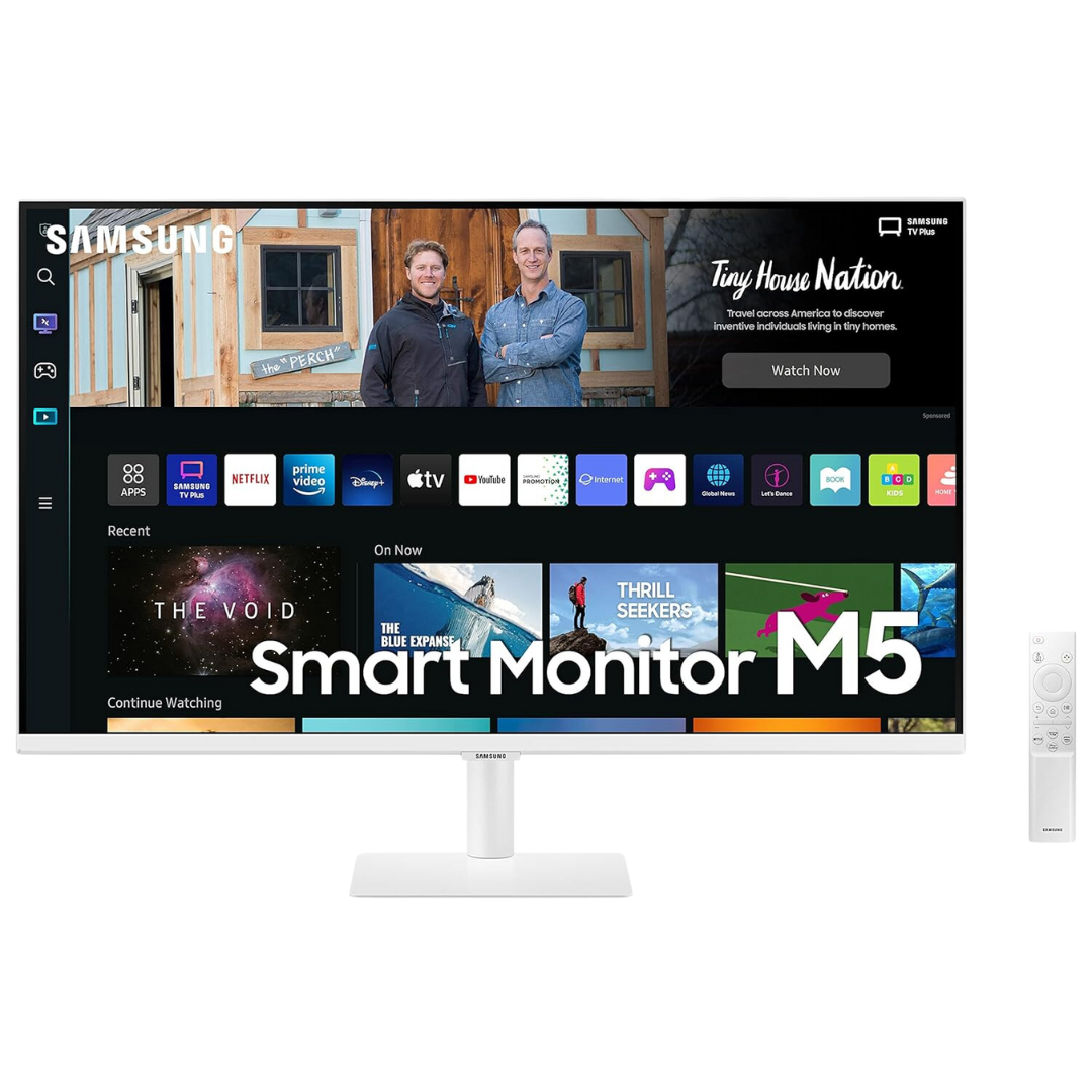 Samsung 32" 4K Smart Borderless Monitor with 10W Speakers and Type C/HDMI-2/USB-3/Wifi/Bluetooth