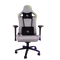 Zebronics Gaming Chair Zeb-GC3500 - Grey, Linen/Suede, Metal Frame, 360° Swivel, 90°-155° Tilt, 4D Armrests, Class 4 Gas Lift