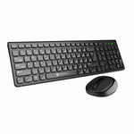 PORTRONICS Key 7 Combo Wireless Keyboard & Mouse Combo | 2.4 GHz Wireless | Function Shortcut Keys | Adjustable DPI Mouse | Full-Layout Keyboard