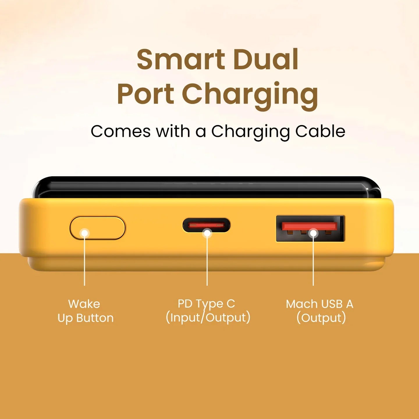PORTRONICS Luxcell B Powerbank 10000 mAH | BIS Certified | Compact |Dual Port - | Buy Online at Shwetha Computers