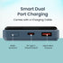 PORTRONICS Luxcell B Powerbank 10000 mAH | BIS Certified | Compact |Dual Port - | Buy Online at Shwetha Computers