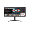 LG 34WP550B 34-inch IPS UltraWide Monitor with 2 HDMI, DP Port, Height Adjustment, Black - | Buy Online at Shwetha Computers
