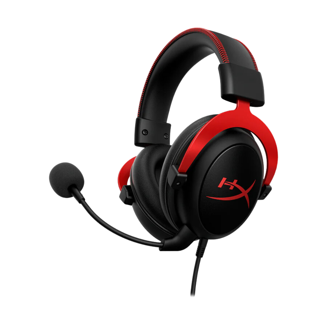 HyperX Cloud II Gaming Headset with 53mm Drivers and Noise-Cancelling Microphone