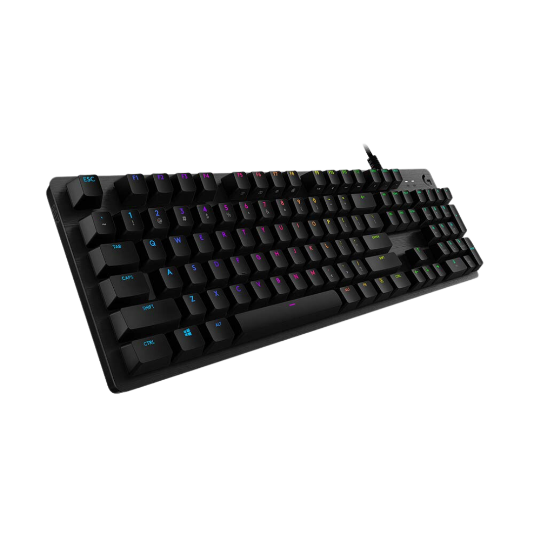 Logitech G 512 RGB Mechanical Gaming Keyboard, GX Blue Switches, USB 2.0, Backlit, Programmable Keys