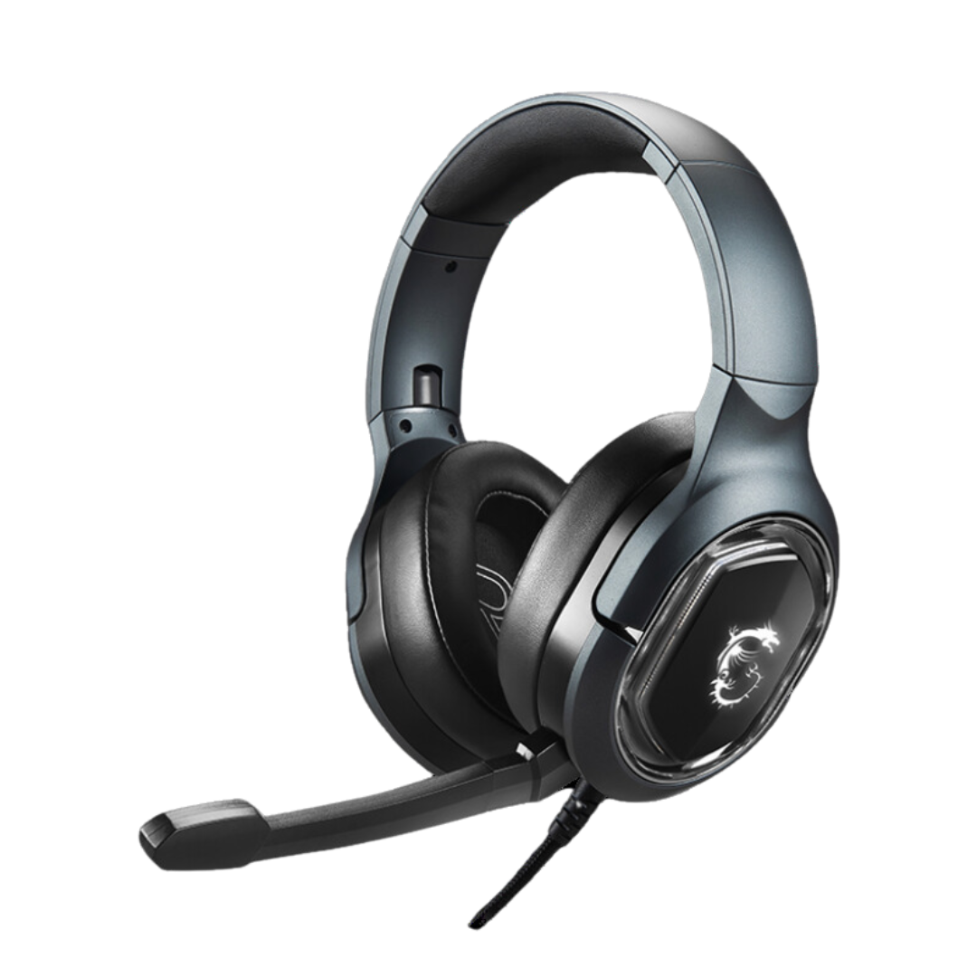 MSI Immerse GH50 Gaming Headset - 20Hz~20KHz, 109 dB ± 3 dB, 32 ohm ± 15%, 100 Hz~10 kHZ, -36 dB ± 3 dB