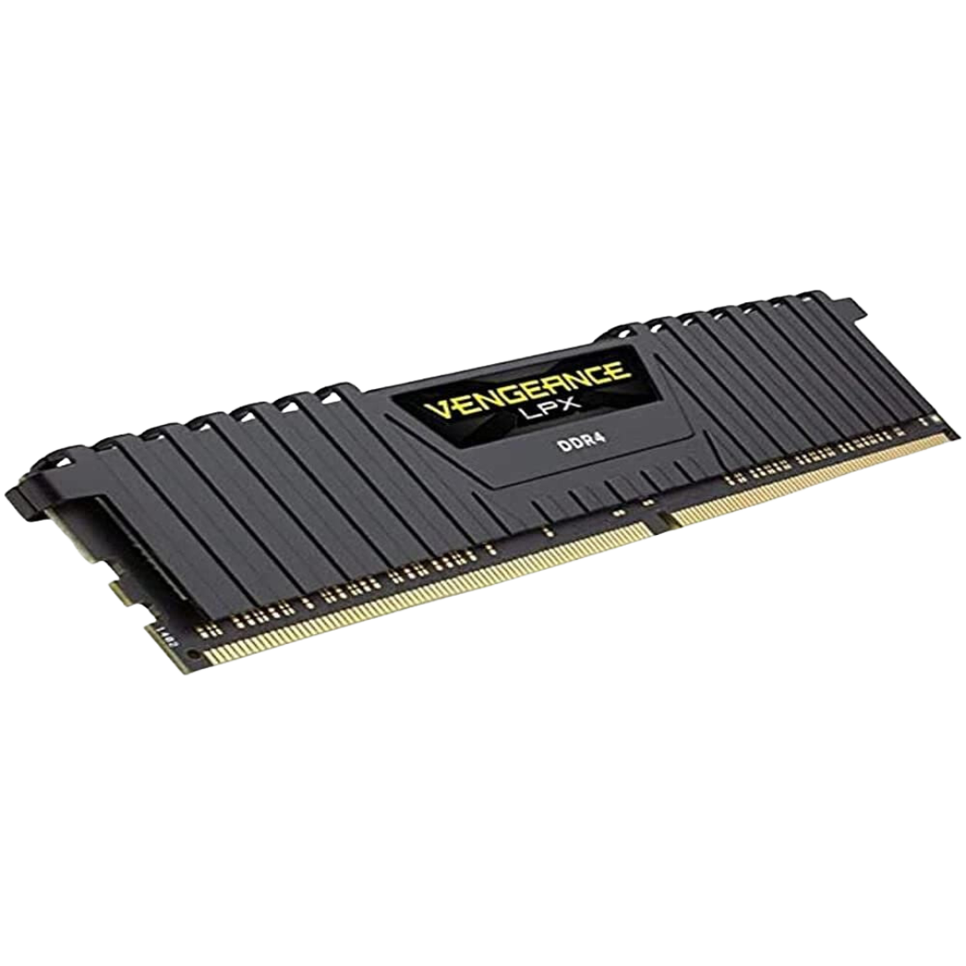 Corsair Vengeance Lpx 16GB DDR4 3200MHz Black Anodized Aluminum Heat Spreader