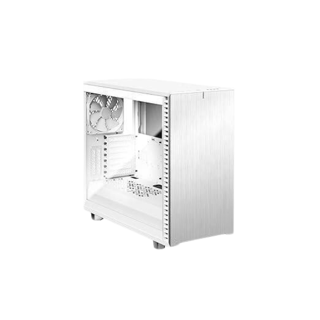 Fractal Design Define 7 White TG Cabinet with 9 Fan Mounts