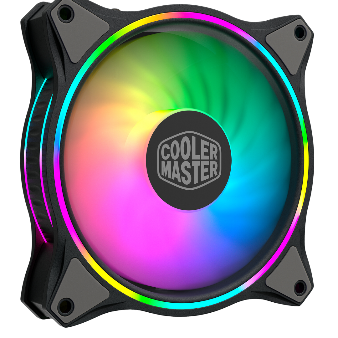 Cooler Master MasterFan MF120 Halo 2 Black PWM ARGB Cabinet Fan