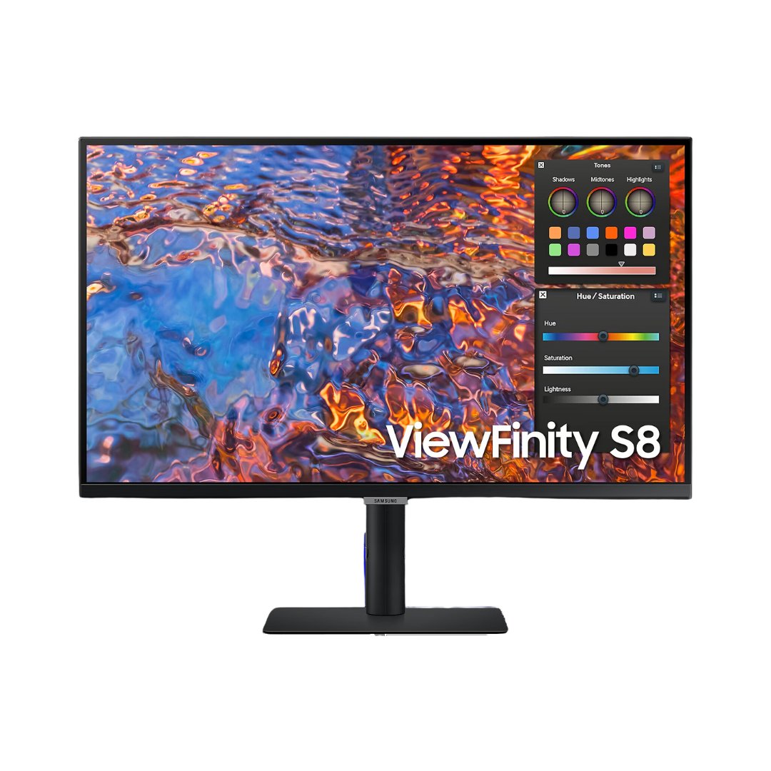 Samsung 27" LS27B800 4k IPS Monitor, 350cd, srgb100%, hdr400